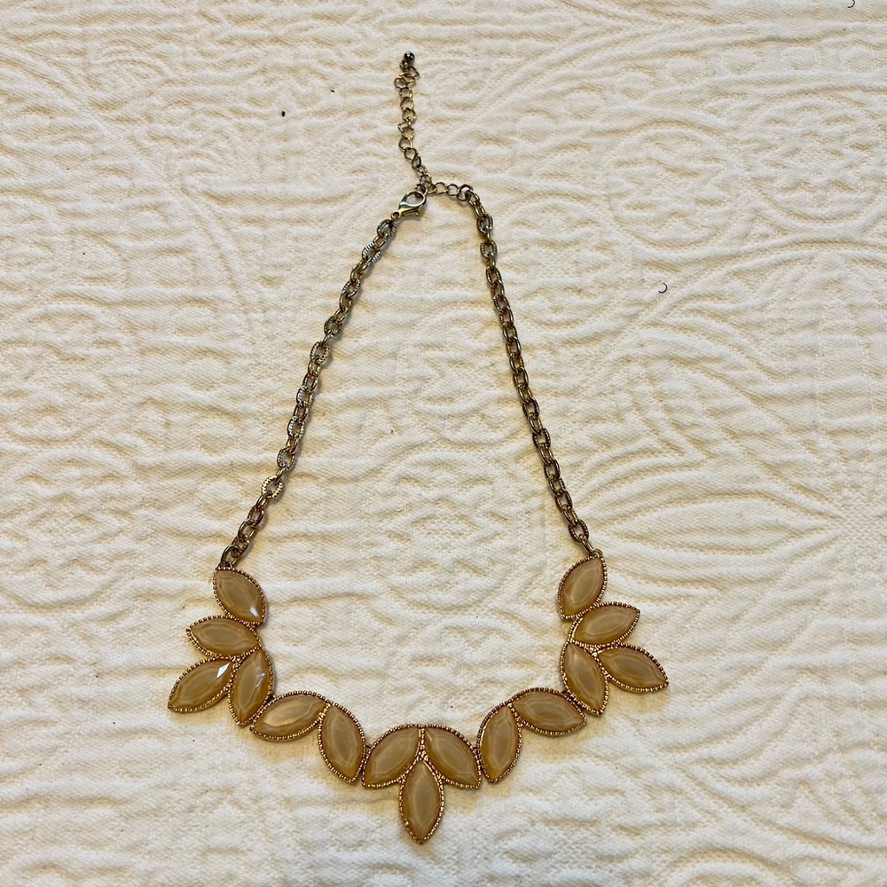 Champagne Statement Necklace